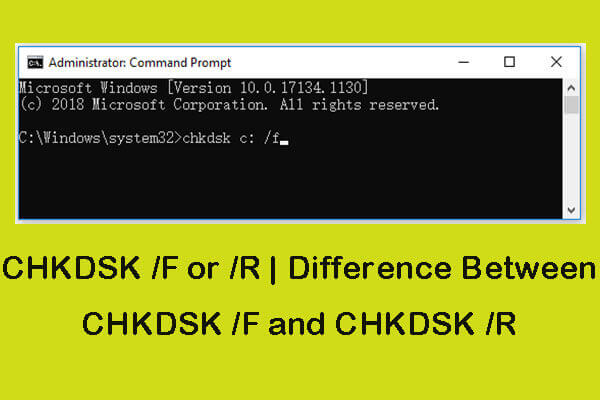 chkdsk Command with Examples {5 Examples}