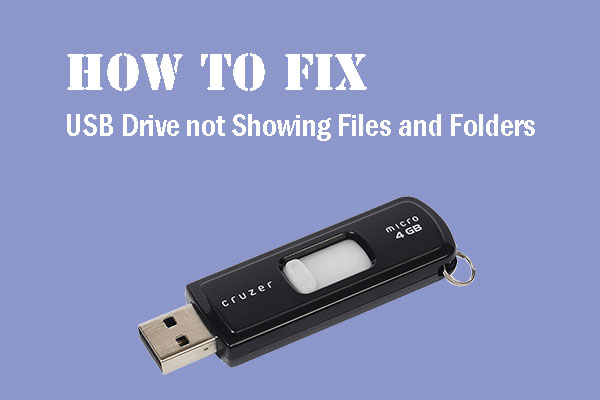 [RÉSOLU] La clé USB n'affiche pas les fichiers et dossiers + 5 méthodes