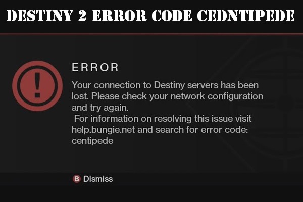 How to Fix Destiny 2 Error code Centipede? Follow This Guide