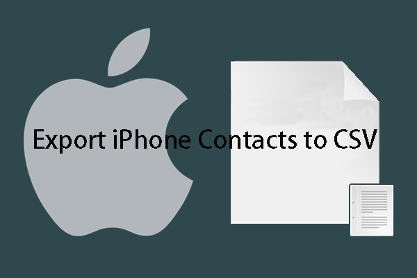 How Can You Export iPhone Contacts to CSV Quickly?