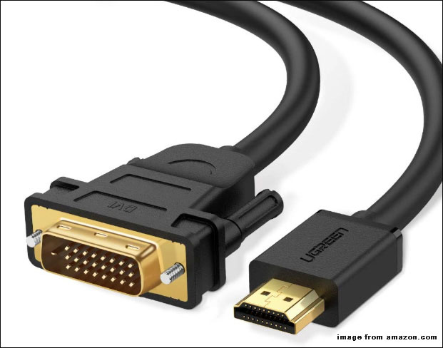 DVI to HDMI adapter