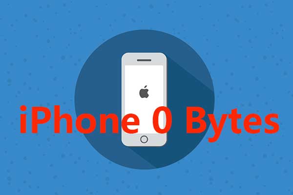 [GUIDE] How to Fix iPhone 0 Bytes Available Issue