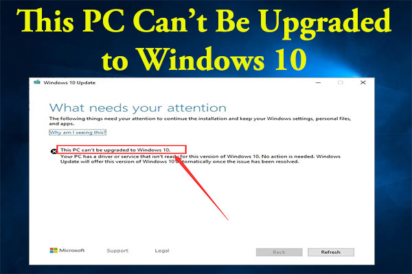 Solução: Não é Possível Fazer o Upgrade para o Windows 10