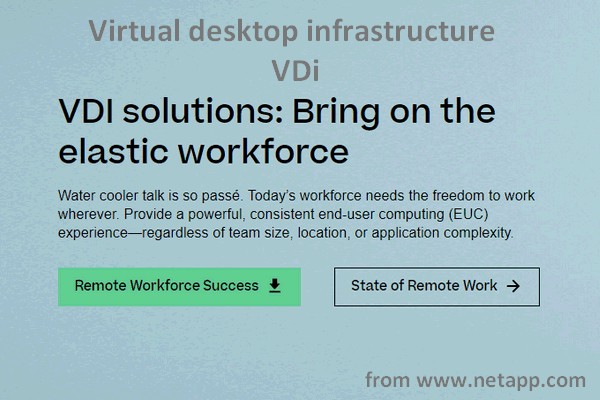 NetApp Releases Virtual Desktop Infrastructure For VMware