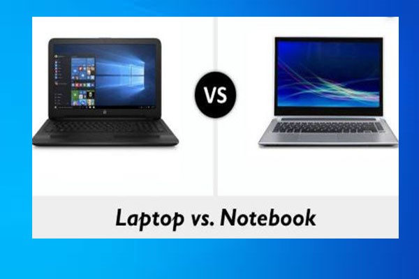 ordinateur portable vs notebook