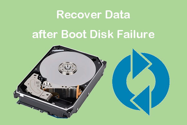 How to Recover Data After Boot Disk Failure & Fix the Error