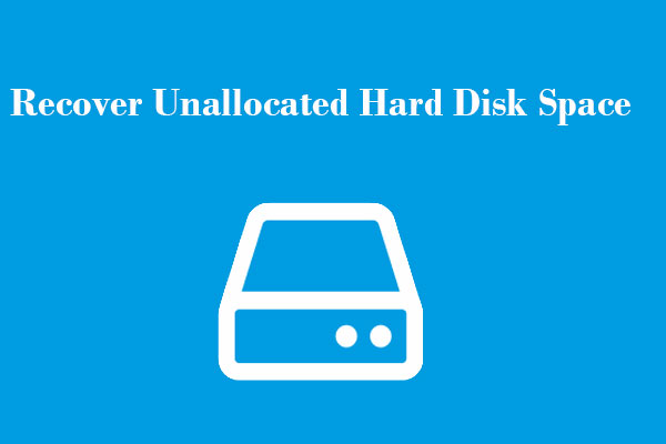 How to Recover Unallocated Partition With Data on It