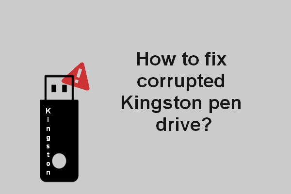 How To Fix Corrupted Kingston Pen Drive: Solutions With Pictures