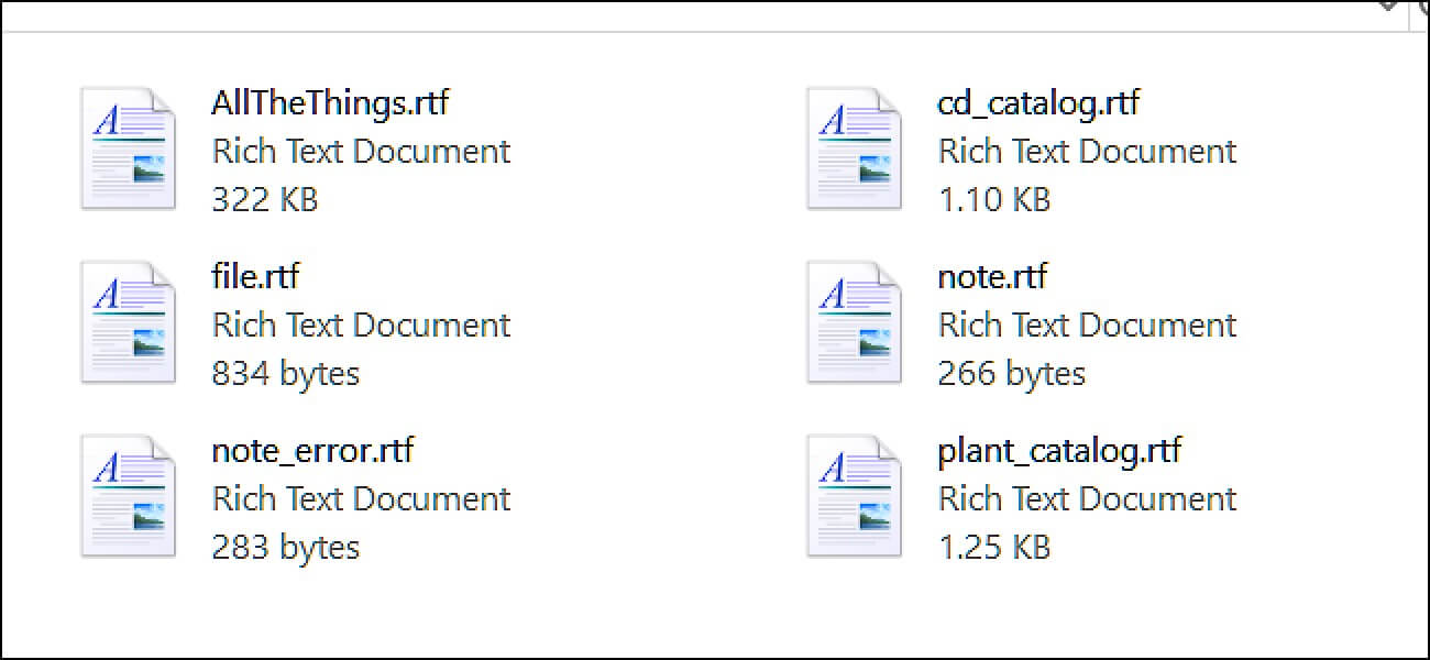 what is rtf file
