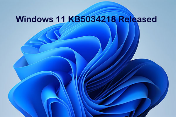 Windows 11 KB5034218 Preview Build 22635.3130 Released