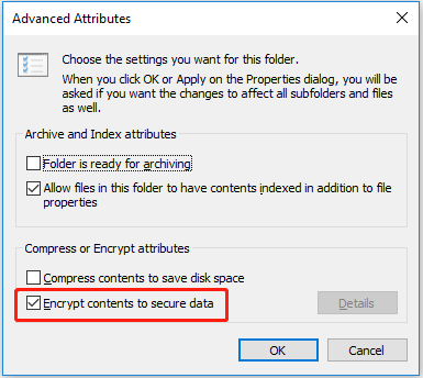 scan the target inaccessible drive