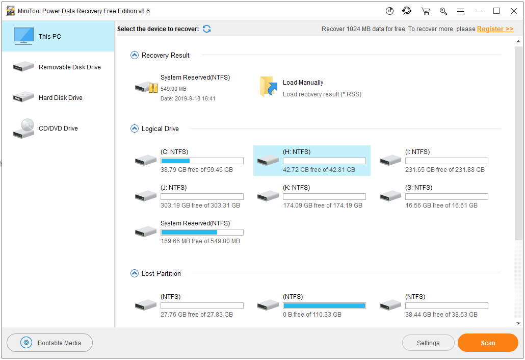 recover files Windows 10