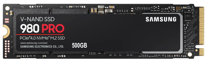 980 PRO PCIe 4.0 NVMe SSD 500GB
