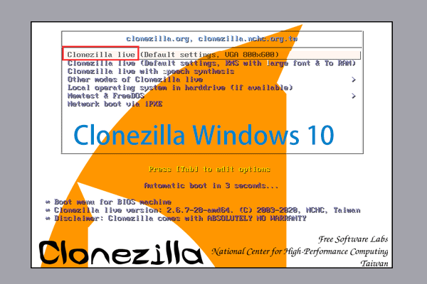 How to Use Clonezilla in Windows 10? Is a Clonezilla Alternative?