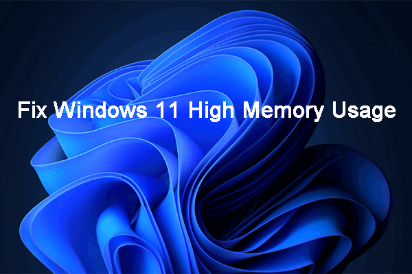 Comment corriger l’utilisation élevée de la mémoire de Windows 11?