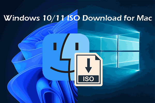 Descargar el ISO de Windows 10/11 para Mac | Descargar e instalar gratis