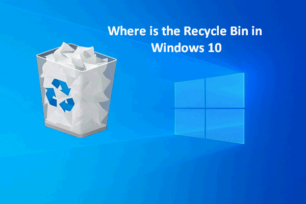 ¿Dónde está la papelera de reciclaje en Windows 10? Cómo encontrarla