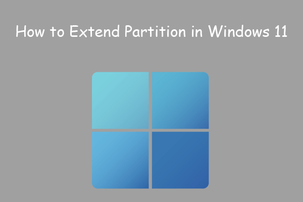 How to Extend the System or Data Partition in Windows 11 [5 Ways]