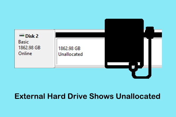 Fix External Hard Drive Shows Unallocated and Recover Data