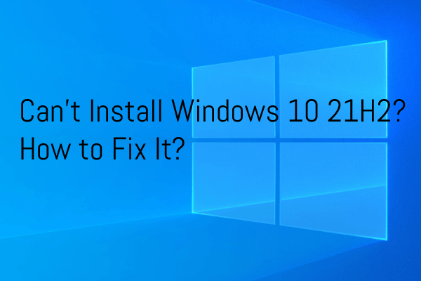 Ocorreu um erro na instalação do Windows 10 versão 21H2? Confira as soluções