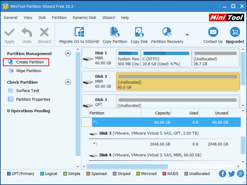 choisissez la particularité