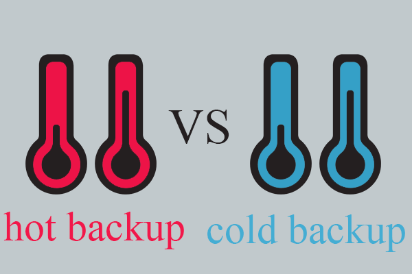 Hot Backup vs Cold Backup Differences & Best Hot Backup Practice