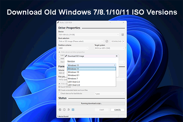 How to Download Old Windows ISO Images? How to Recover ISO Files?