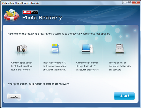 How to recover lost photos from USB flash disk 1