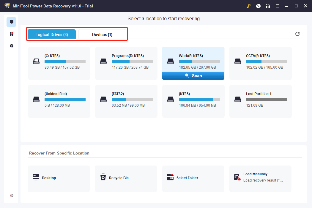 MiniTool Power Data Recovery