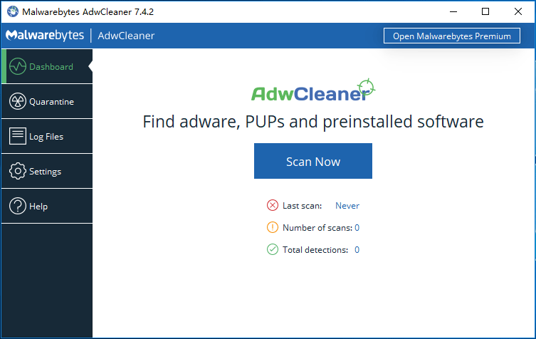 Malwarebytes AdwCleaner