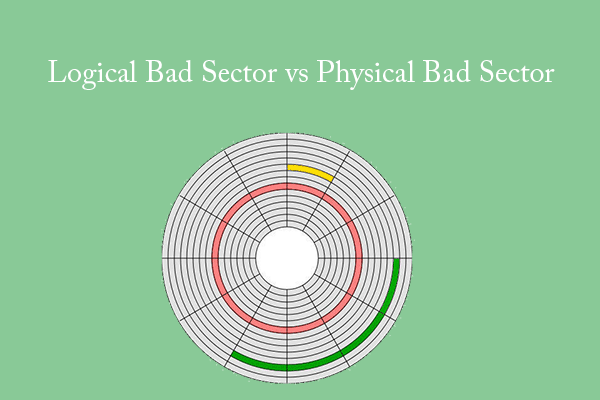 What Are Logical Bad Sectors & Physical Bad Sectors