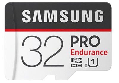 Samsung PRO Endurance microSD Memory Card