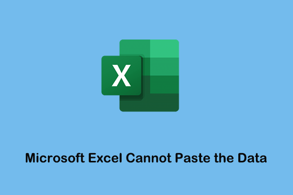How to Fix Microsoft Excel Cannot Paste the Data Error