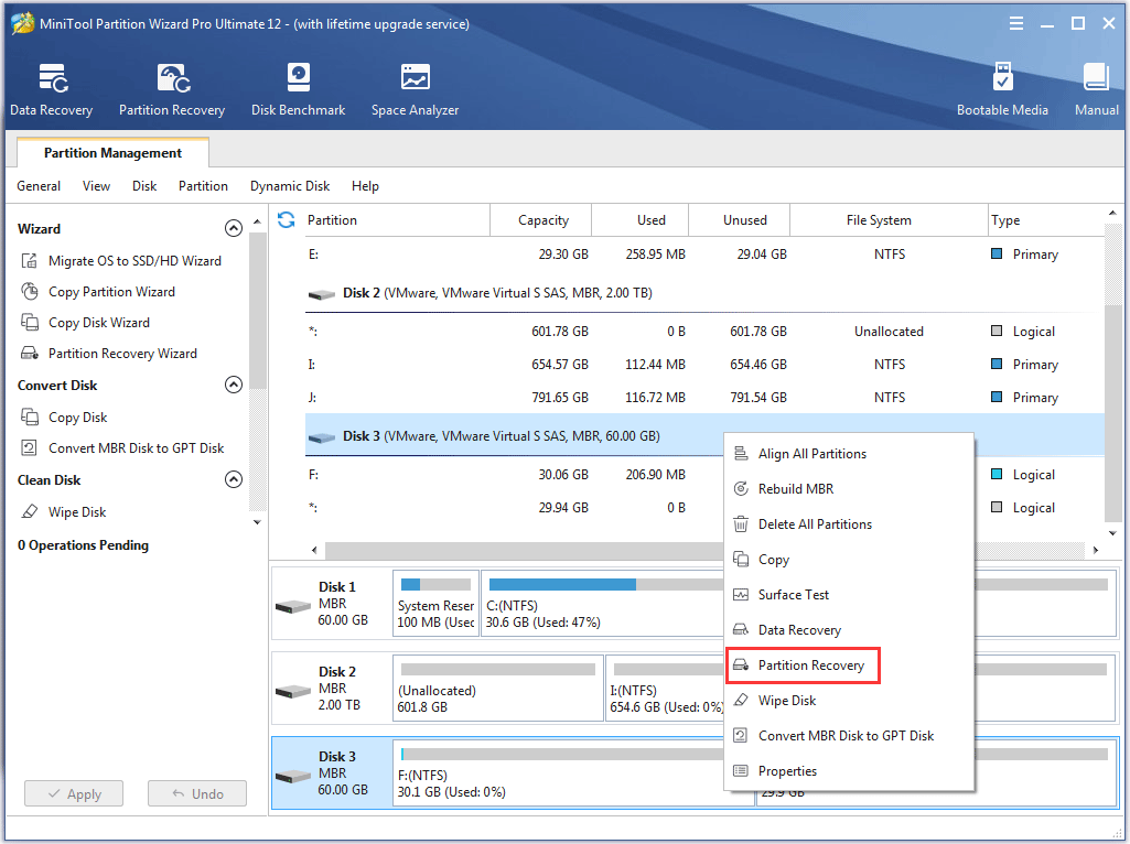 choose partition recovery