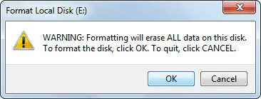 click on the OK button