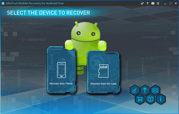 choose Recover from SD card module