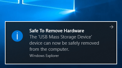 seguro para remover hardware