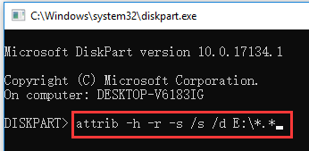 arregla los datos del pendrive que no se muestran con cmd