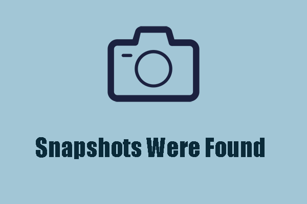 Snapshots Were Found, They Were Outside of Your Allowed Context