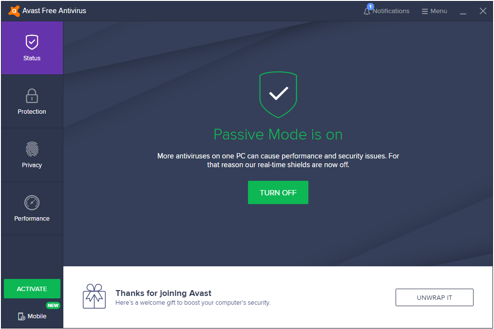 Avast Free Antivirus