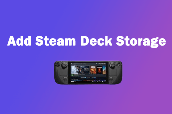 Como aumentar o espaço de armazenamento do Steam Deck?