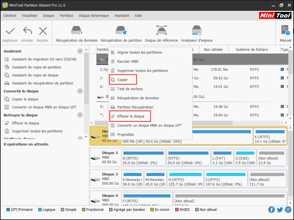 Utilisez un gestionnaire de partition bootable