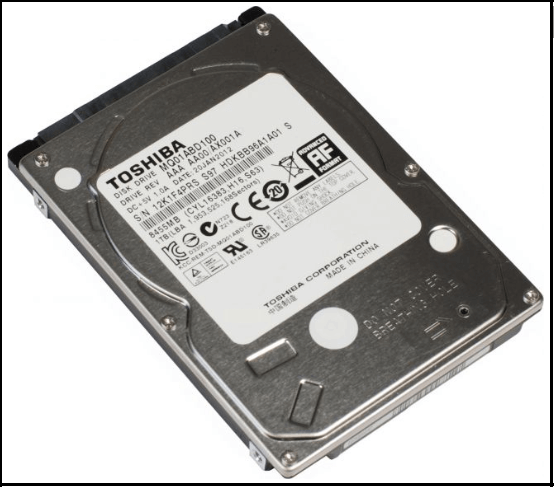 Toshiba MQ01ABD100 hard drive