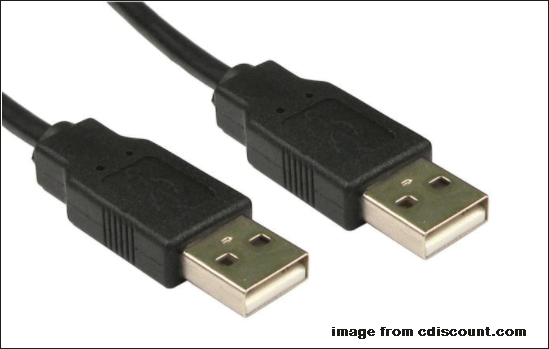 USB type A male to type A male