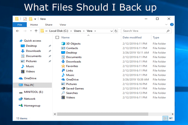 What to Back up on PC? What Files Should I Back up? Get Answers!
