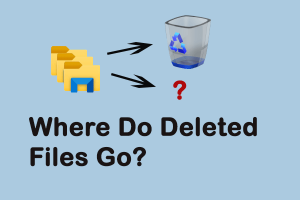 Where do Deleted Files Go & How to Recover Data