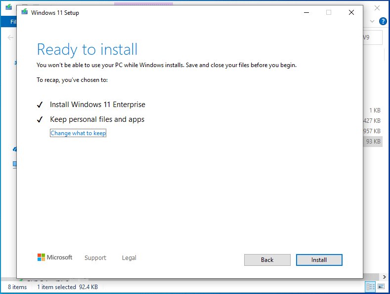 read to install Windows 11 setup